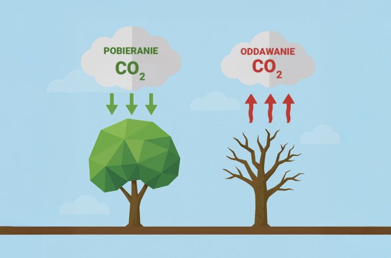 Od CO₂ do ciepła w kominku – naturalny obieg energii z lasu